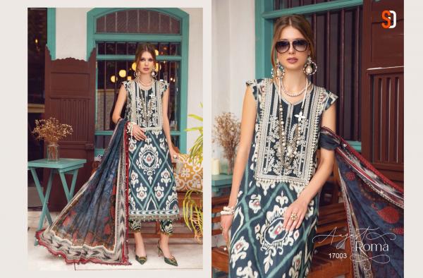 Sharaddha M Print Vol 17 Cotton Dupatta Pakistani Salwar Suits